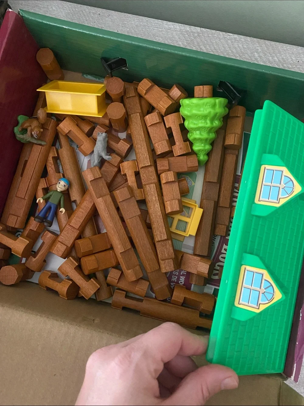 Lincoln Logs On The Trail set